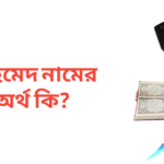 আহমেদ নামের অর্থ কি