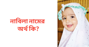 নাবিলা নামের অর্থ কি