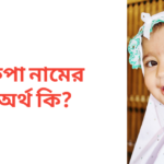 রুপা নামের অর্থ কি