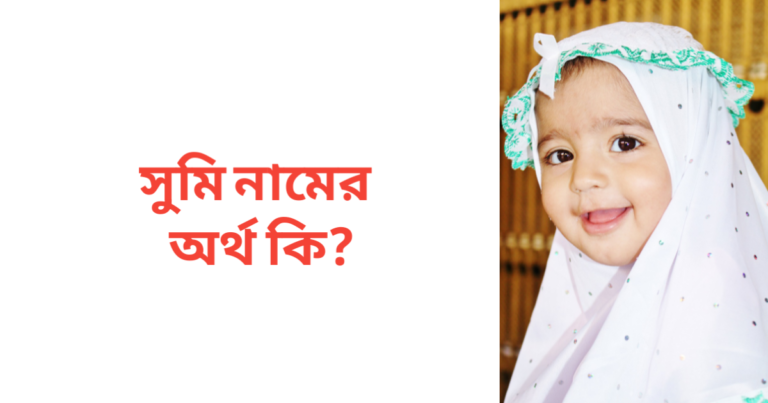 সুমি নামের অর্থ কি