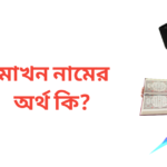 মাখন নামের অর্থ কি