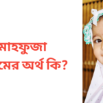 মাহফুজা নামের অর্থ কি