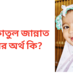মিশকাতুল জান্নাত নামের অর্থ কি
