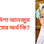 রামিশা আনজুম নামের অর্থ কি