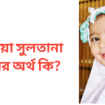 সুমাইয়া সুলতানা নামের অর্থ কি