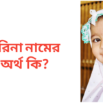 জরিনা নামের অর্থ কি | জরিনা নামের মেয়েরা কেমন হয়