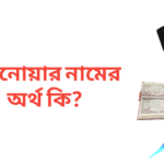 আনোয়ার নামের অর্থ কি | আনোয়ার নামের ছেলেরা কেমন হয়