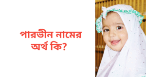 পারভীন নামের অর্থ কি | পারভীন নামের মেয়েরা কেমন হয়