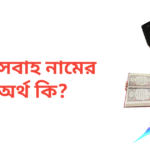 মিসবাহ নামের অর্থ কি | মিসবাহ নামের ছেলেরা কেমন হয়
