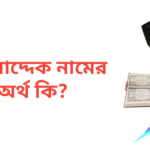 মোসাদ্দেক নামের অর্থ কি | মোসাদ্দেক নামের ছেলেরা কেমন হয়
