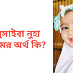 নুসাইবা নুহা নামের অর্থ কি | নুসাইবা নুহা নামের মেয়েরা কেমন হয়