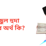 শামছুল হুদা নামের অর্থ কি | শামছুল হুদা নামের ছেলেরা কেমন হয়