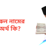 নুরুন নামের অর্থ কি | নুরুন নামের ছেলেরা কেমন হয়