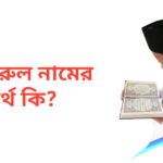 আনারুল নামের অর্থ কি | আনারুল নামের ছেলেরা কেমন হয়