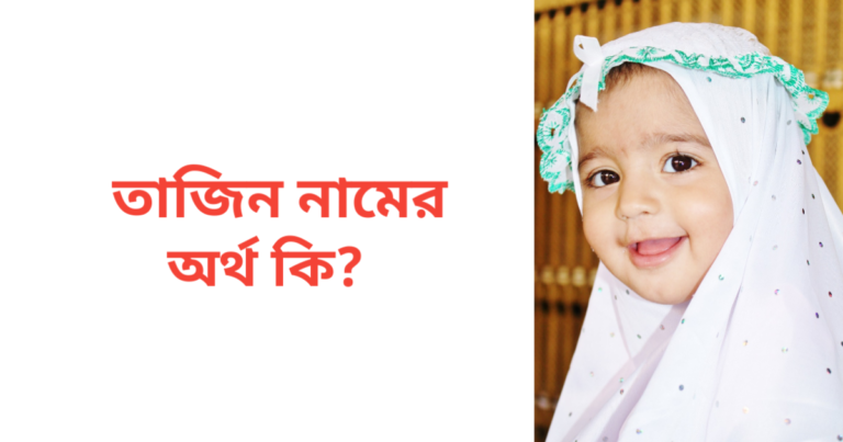 তাজিন নামের অর্থ কি | তাজিন নামের মেয়েরা কেমন হয়