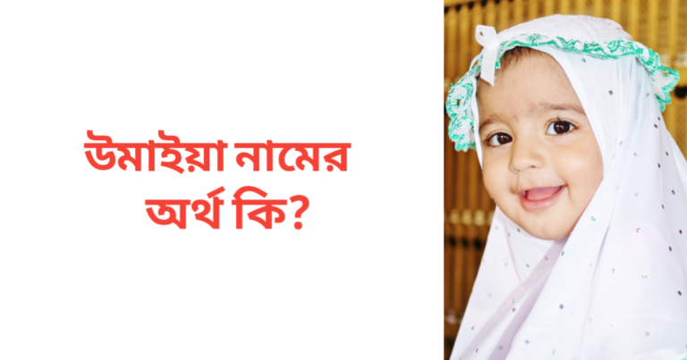 উমাইয়া নামের অর্থ কি | উমাইয়া নামের মেয়েরা কেমন হয়