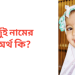 জুঁই নামের অর্থ কি | জুঁই নামের মেয়েরা কেমন হয়